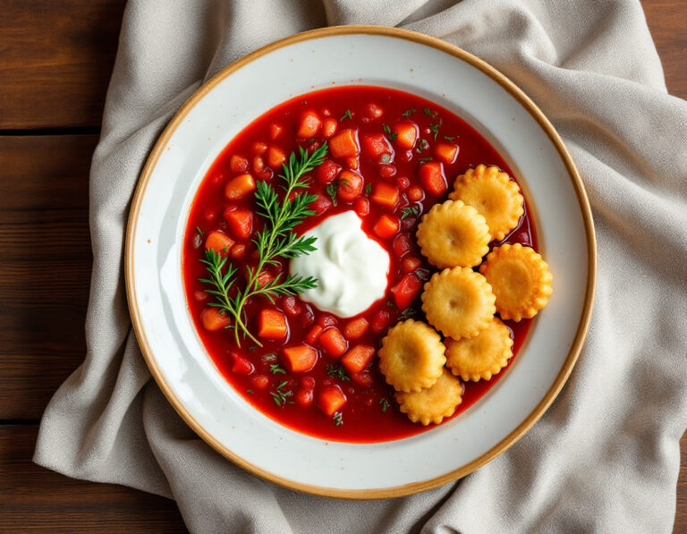 Borscht with Pampushky Recipe – Ukrainian Tradition