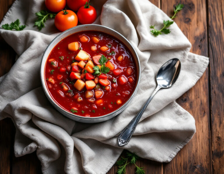 Classic Borscht Recipe – Easy Beet Soup