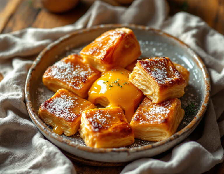Bougatsa Recipe – Greek Semolina Custard in Phyllo Pastry