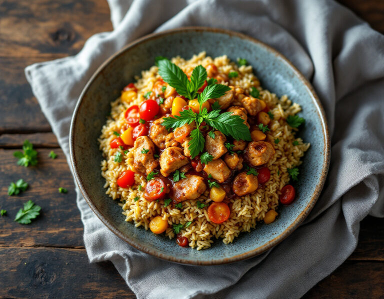 Brazilian Galinhada à la OutofFlosKitchen Recipe
