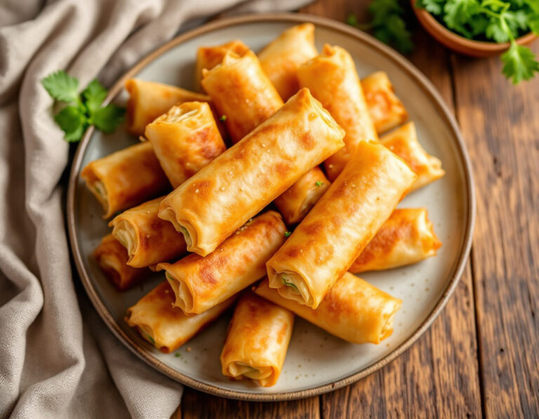 Chinese Spring Rolls Recipe – Crispy & Authentic