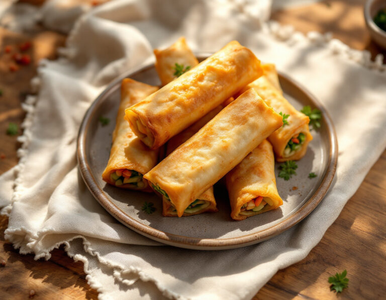 Chinese Appetizer Recipe: Crispy Spring Rolls