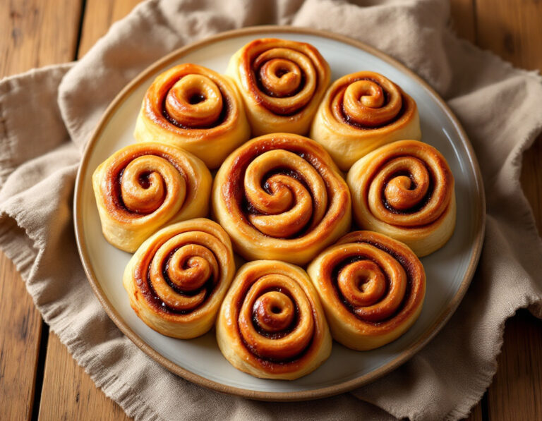 Cinnamon Rolls Recipe – Fluffy American Cinnamon Rolls