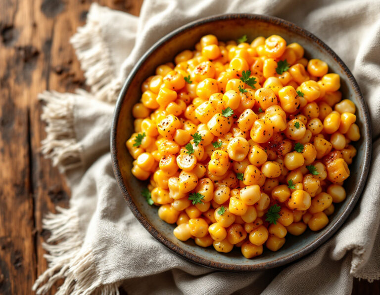 Corn Cheese Recipe: Korean Baked Cheesy Corn