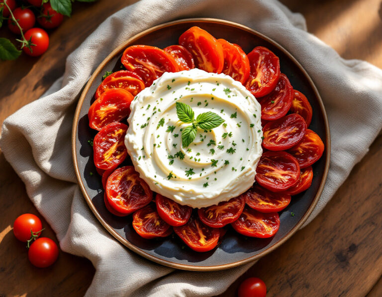 Feta Spread with Sun-Dried Tomatoes – Italian Style
