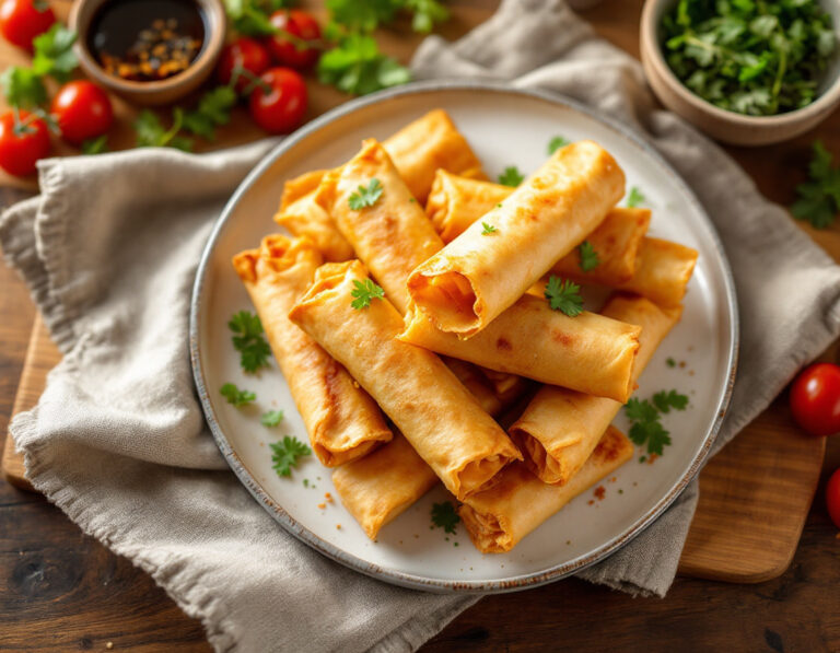 Crispy Spring Rolls Recipe – Authentic Chinese