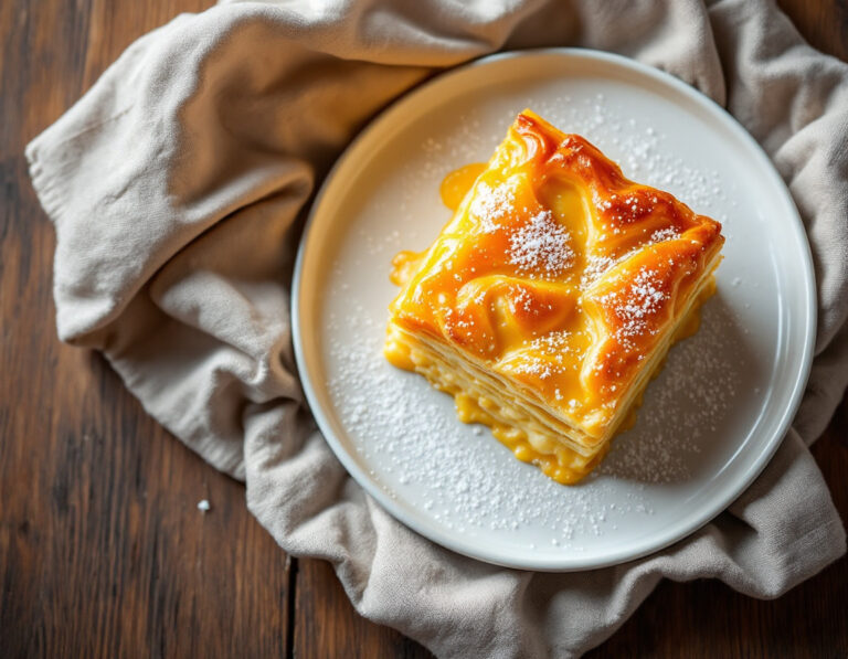 Galaktoboureko Recipe – Greek Milk Dessert