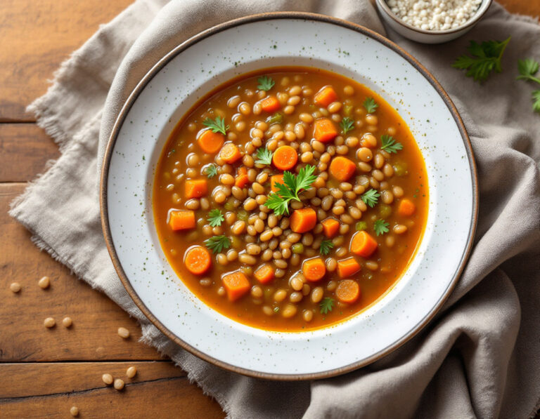Greek Lentil Soup Recipe – Authentic Fakes Soupa