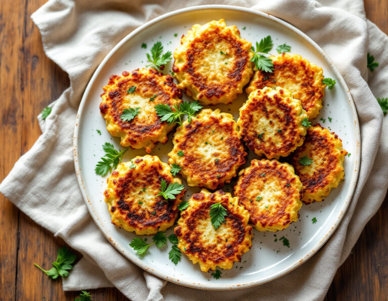 Greek Zucchini Fritters Recipe – Kolokithokeftedes