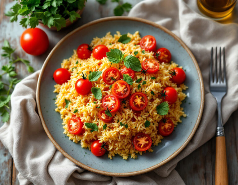 Greek Tomato Rice Recipe – Aromatic & Authentic