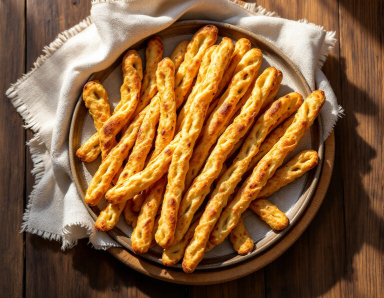 Grissini Recipe – Crispy Italian Breadsticks