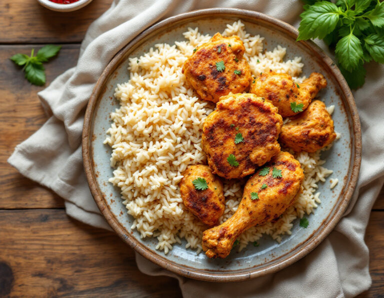 Ghanaian Chicken and Rice Recipe – Jollof Chicken & Rice