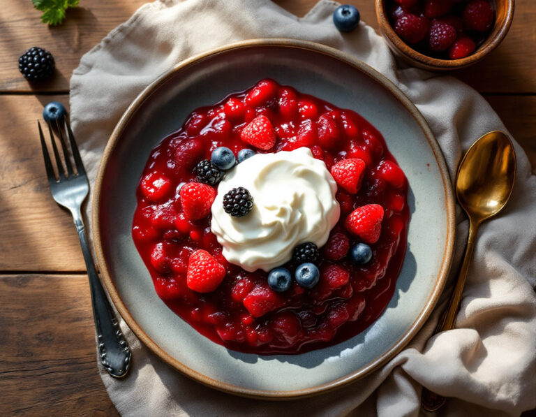Hamburg-Style Rote Grütze Recipe – Northern German Tradition