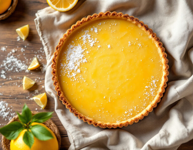 Italian Lemon Tart Recipe – Crostata al Limone