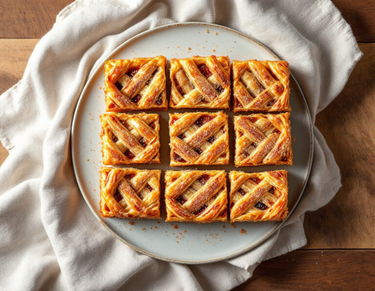 Linzer Bars Recipe – Austrian Shortcrust Pastry Treat