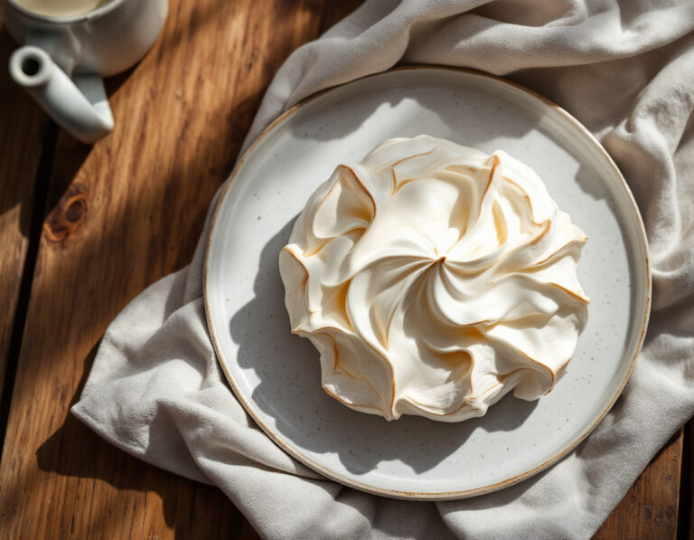 Meringue with Double Cream Recipe – Swiss Classic