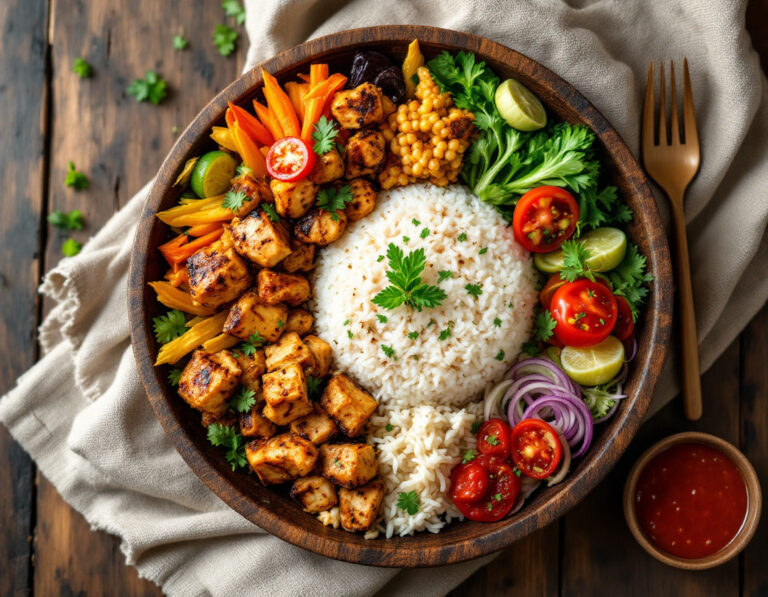 Nasi Campur Recipe – Authentic Indonesian Rice Plate