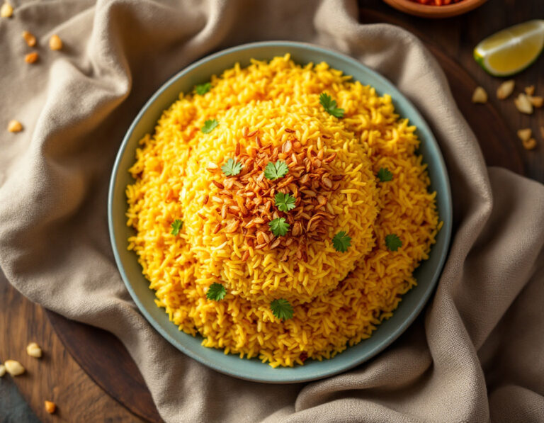 Nasi Kuning Recipe – Yellow Rice from Indonesia