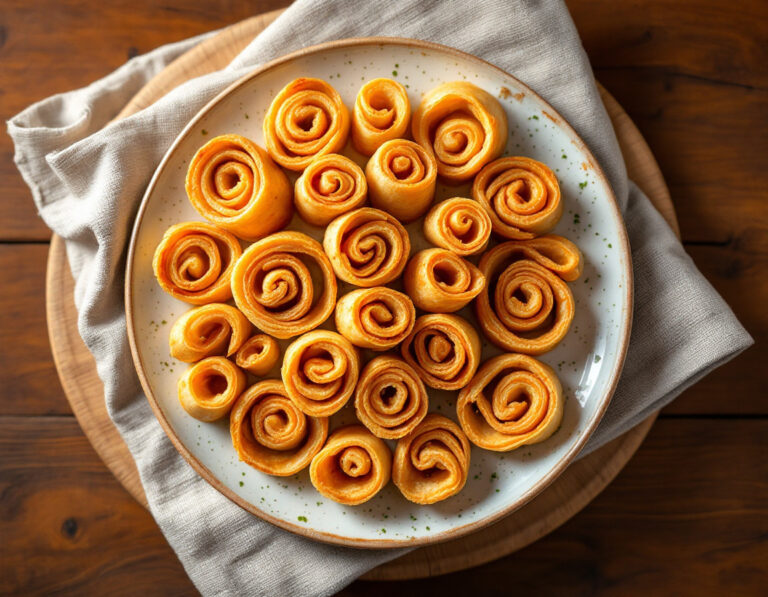 Pakistani Spiral Rolls Recipe – Crispy Shami Rolls