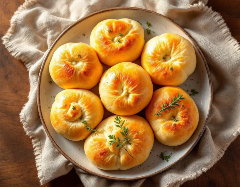 Pampushky Recipe – Fluffy Ukrainian Yeast Rolls