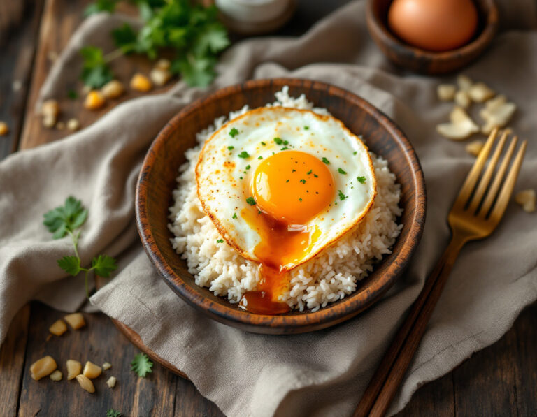 Filipino Rice and Egg Breakfast – Sinangag Recipe