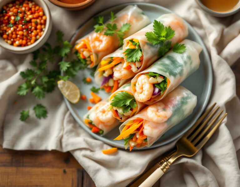 Popiah Recipe: Fresh Spring Rolls from Malaysia