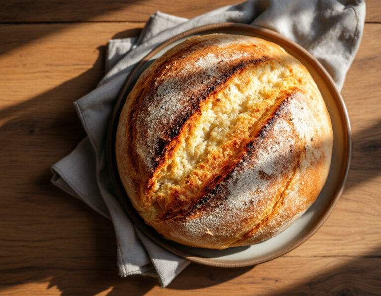 Portuguese Bread Recipe – Homemade Pão Caseiro