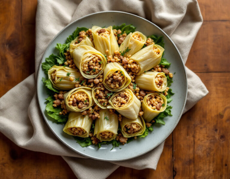Posna Sarma Recipe – Traditional Macedonian Cabbage Rolls
