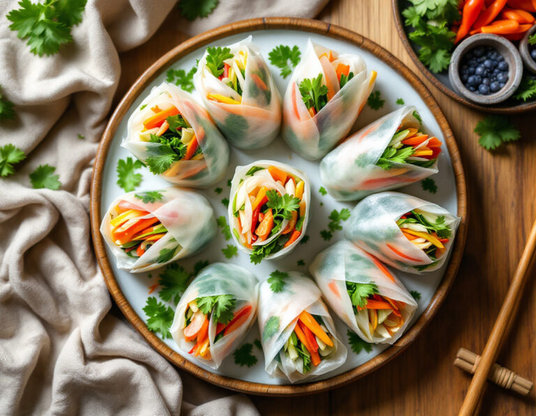 Rice Paper Rolls Recipe – Authentic Chinese