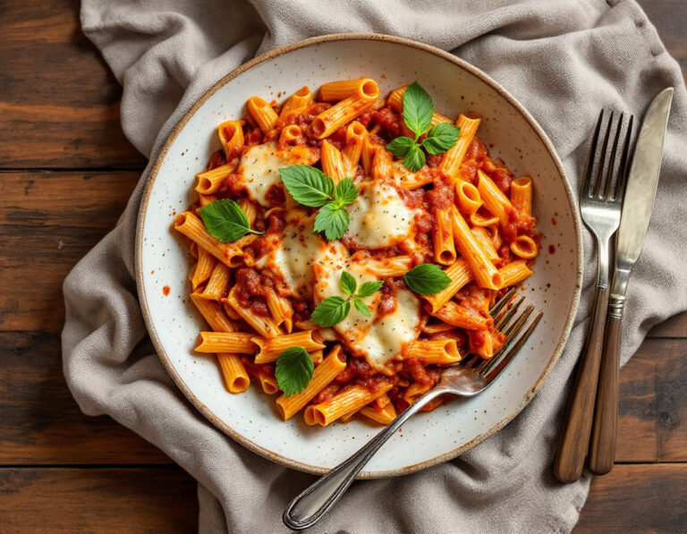 Brazilian Rigatoni Casserole – Creamy & Savory
