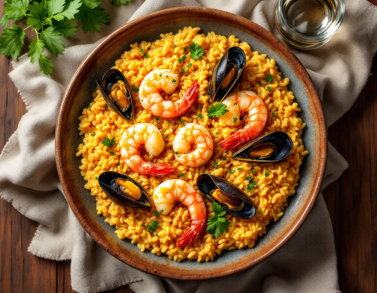 Seafood Risotto Recipe – Authentic Italian