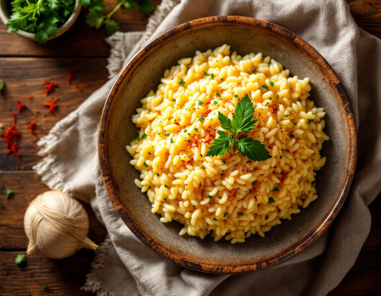 Risotto Zafferano Recipe – Creamy Saffron Risotto