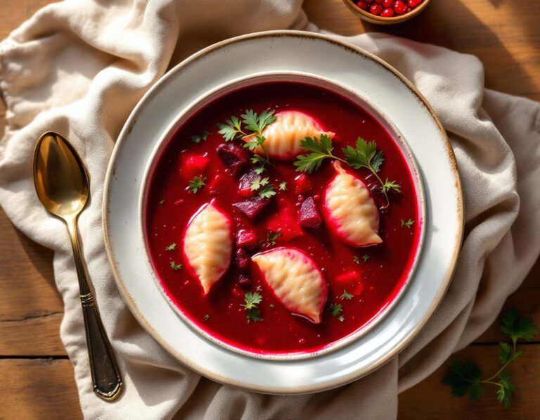 Beet Kubbeh Soup Recipe – Authentic Israeli