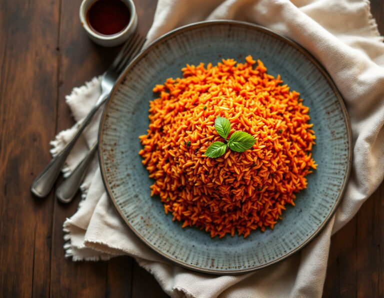 Egyptian Red Spiced Rice Recipe – Authentic