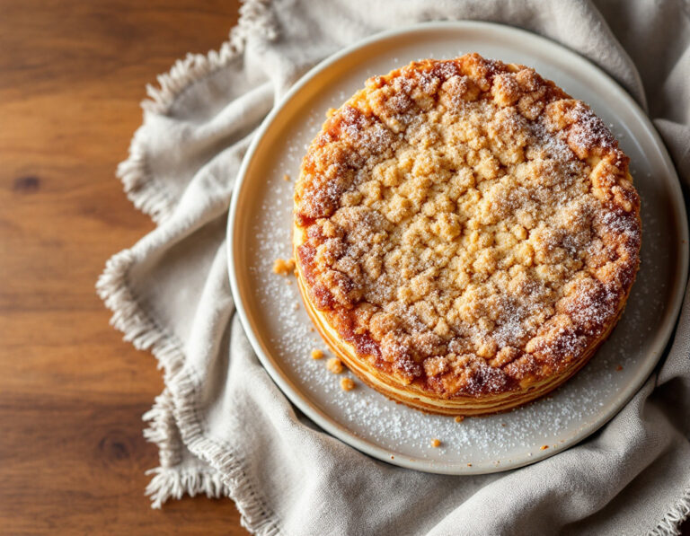 Russian Crumb Cake Recipe – Traditional Streusel Cake