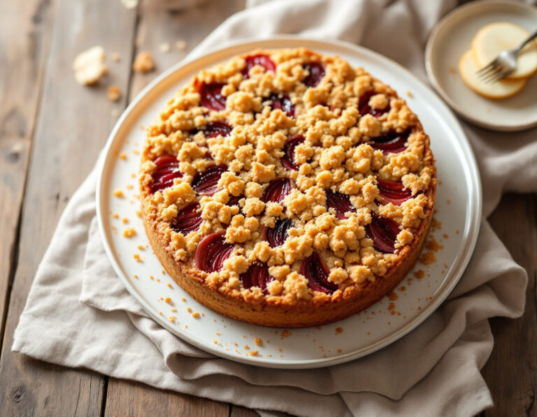 Vegan Russian Crumble Cake Recipe - Traditional & Delicious