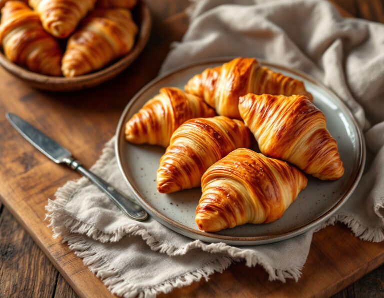 Ham Croissants Recipe – Crispy Swiss Classics