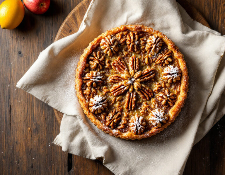 Swiss Walnut Tart Recipe – Traditional & Authentic