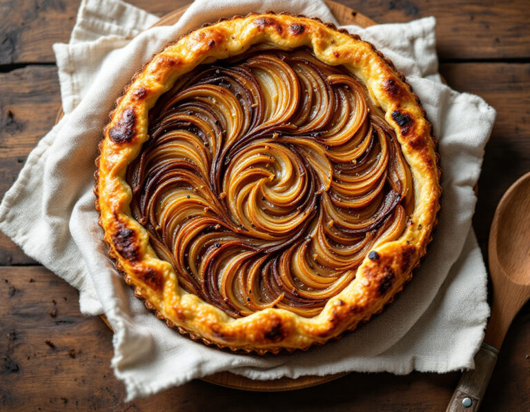Swiss Onion Tart Recipe – Moist and Flavorful