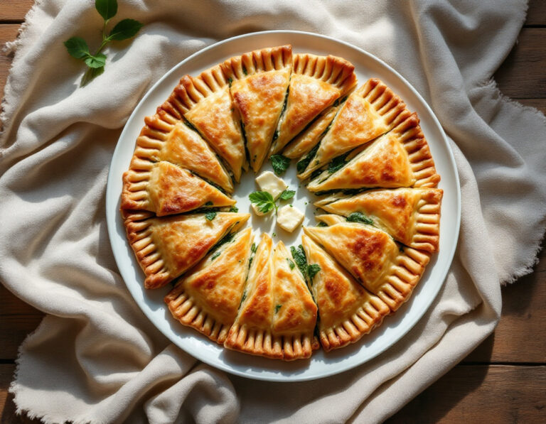 Spanakopita Recipe – Greek Spinach Pie with Phyllo Dough