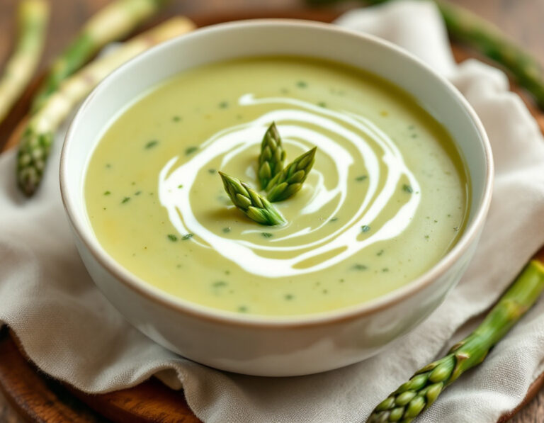 Cream of Asparagus Soup Recipe – Rich & Classic German