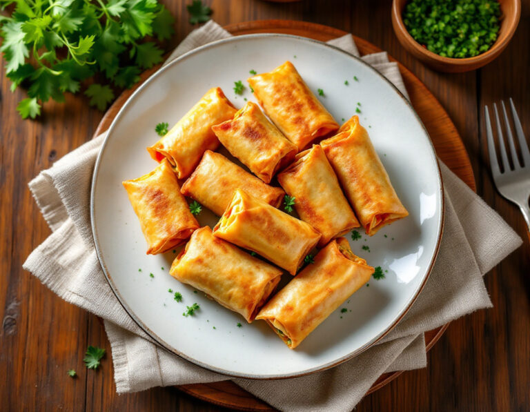 Chinese Spring Rolls Recipe – Crispy Spring Rolls