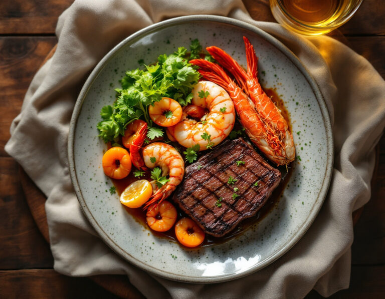 Surf and Turf with Grass-Fed Beef Recipe – Argentine Luxury