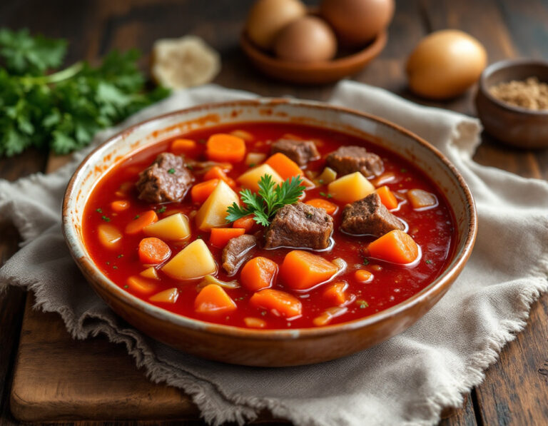 Authentic Ukrainian Borscht Recipe – Traditional