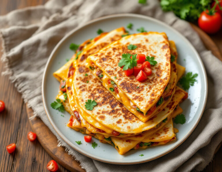 Vegetarian Quesadillas Recipe – Easy & Delicious