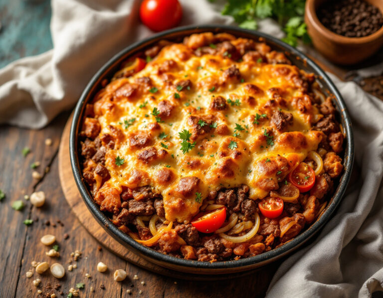 Egyptian Beef Casserole Recipe – Lahma Fi’l Furn