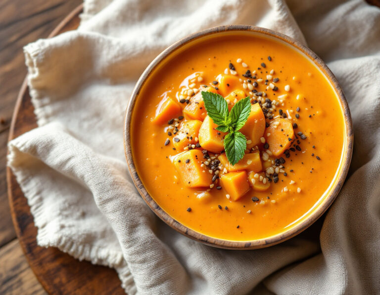 Ethiopian Papaya Banana Smoothie Recipe