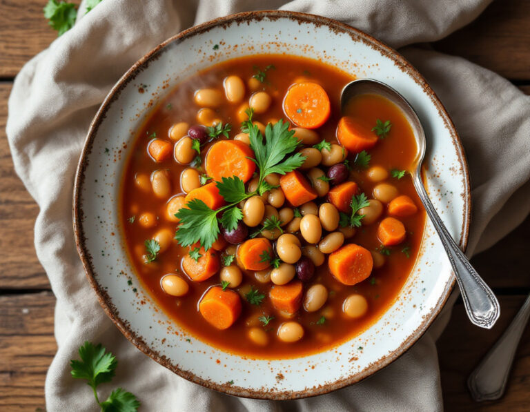Albanian Bean Soup Recipe – Fasule me Mish