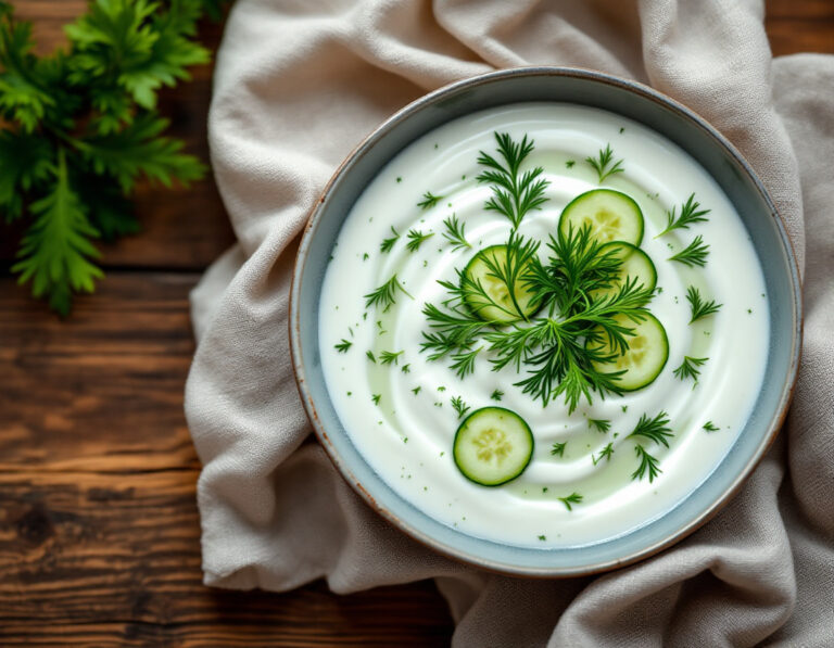 Albanian Cucumber Yogurt Soup – Refreshing Recipe