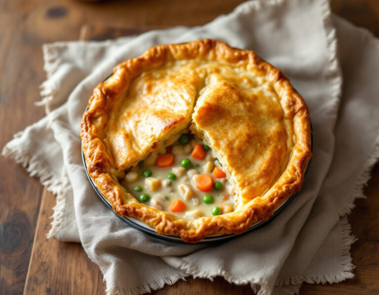 Classic American Chicken Pot Pie Recipe